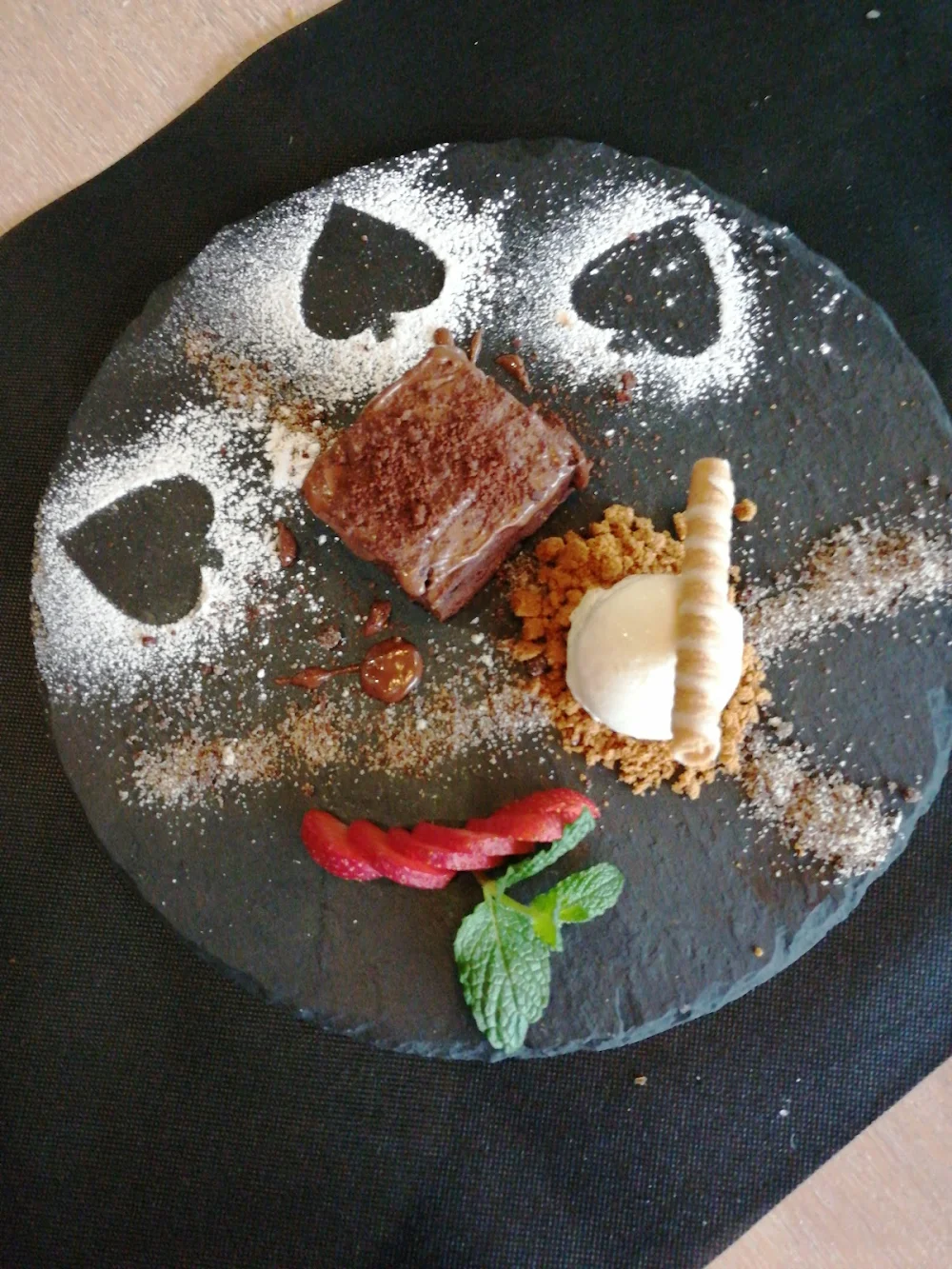 Postre artesano en Mi Barra