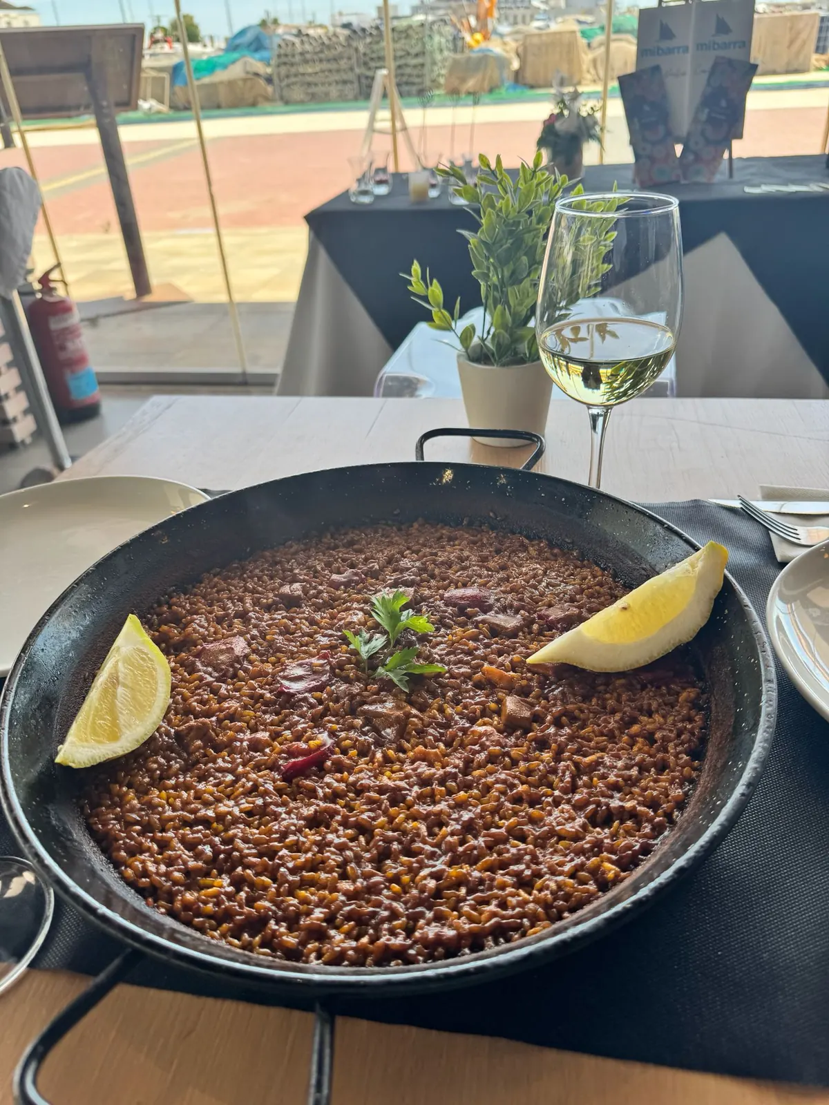 Arroz con tropezones en Mi Barra Santa Pola