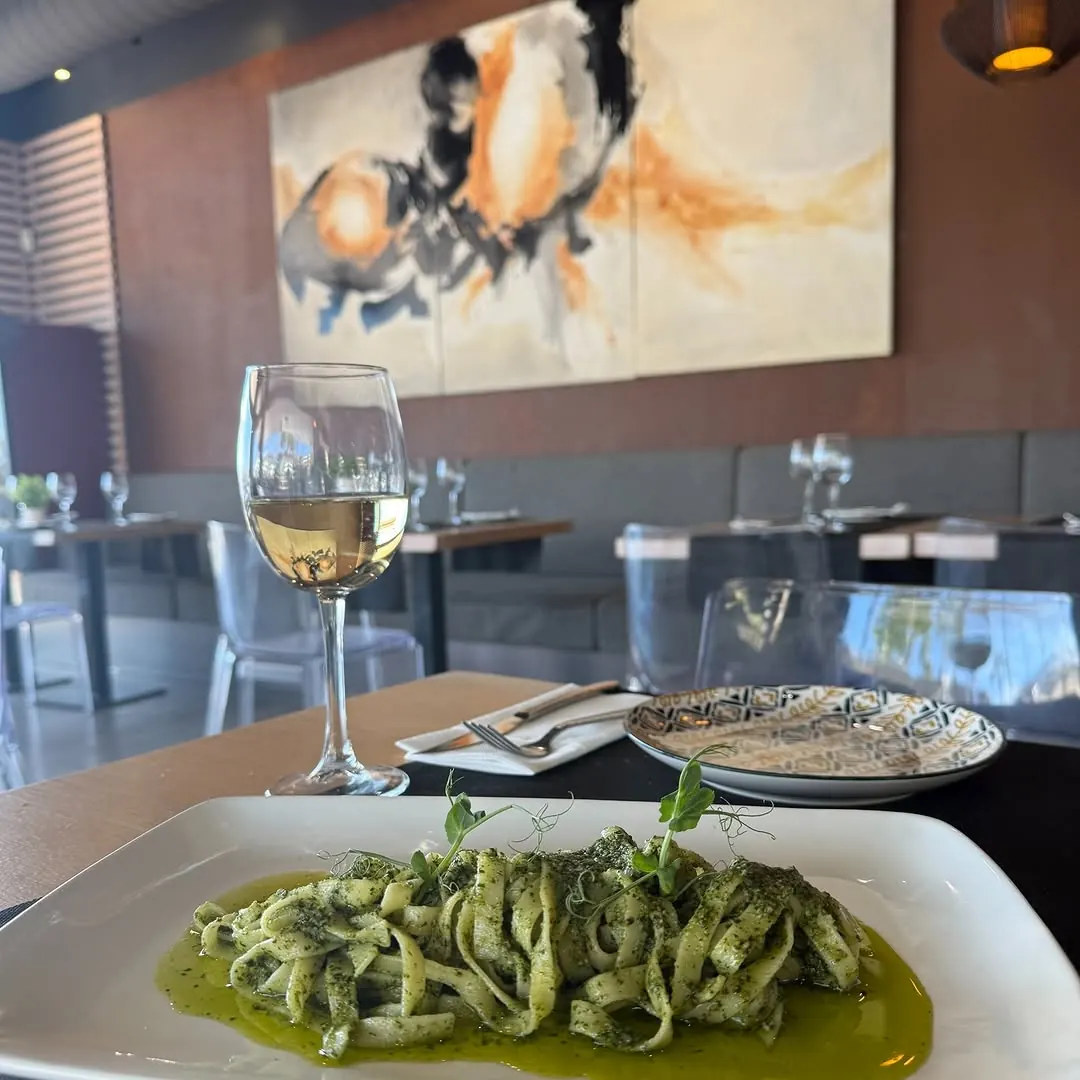 Pasta al pesto en Mi Barra Santa Pola