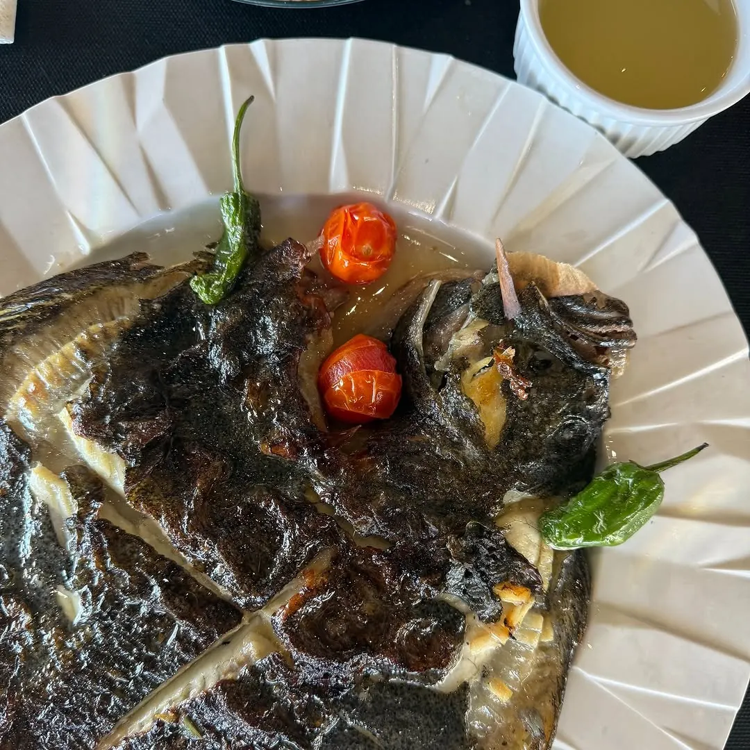 Rodaballo a la brasa en Mi Barra Santa Pola